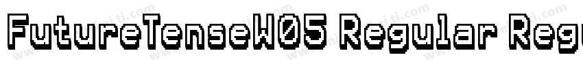 FutureTenseW05 Regular Regular字体转换
